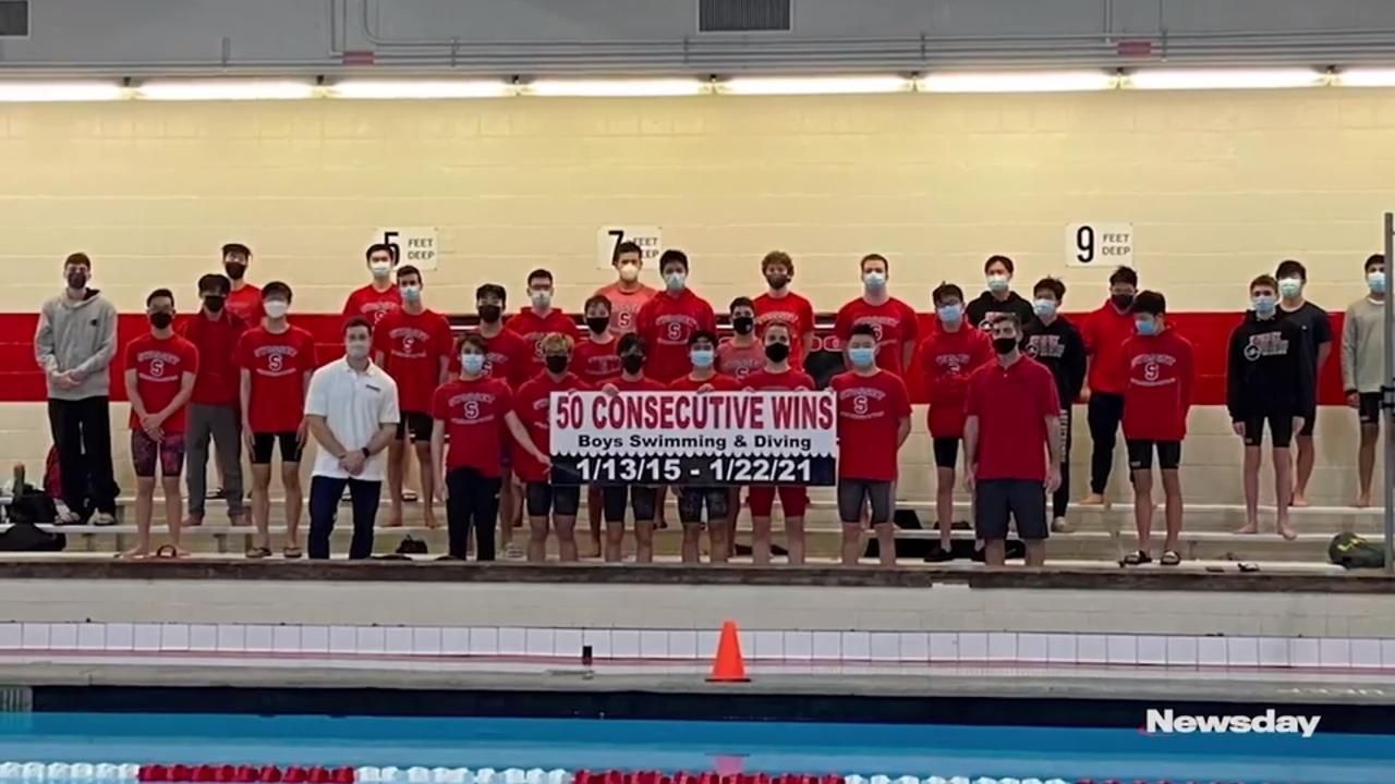 Syosset boys get 50th straight dual meet win Newsday
