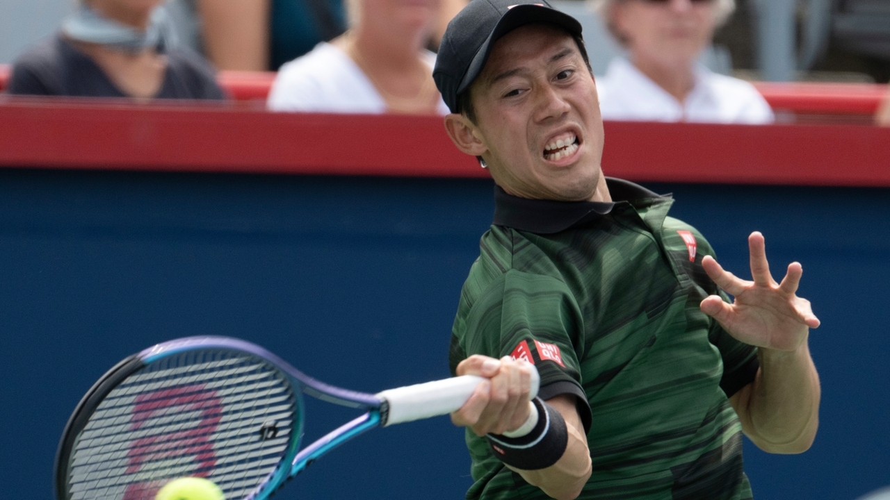 Nishikori wins in Montreal for first victory in an ATP Masters 1000 tournament since 2021
