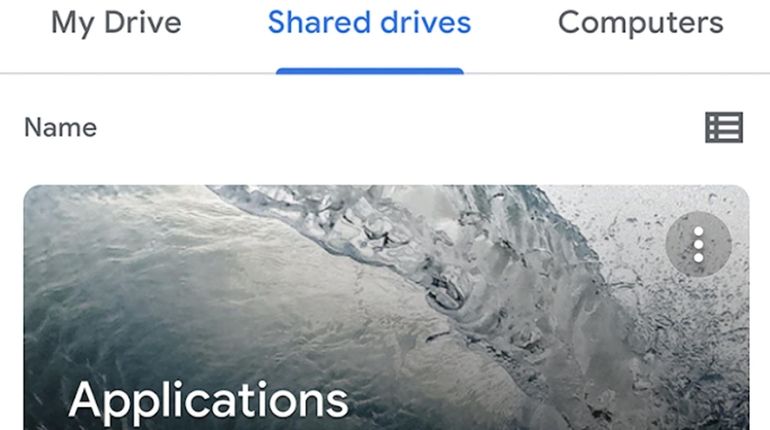 The Google Drive app offers 15GB of free storage.