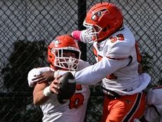 DePietro stars on both sides of the ball for 6-0 Carey