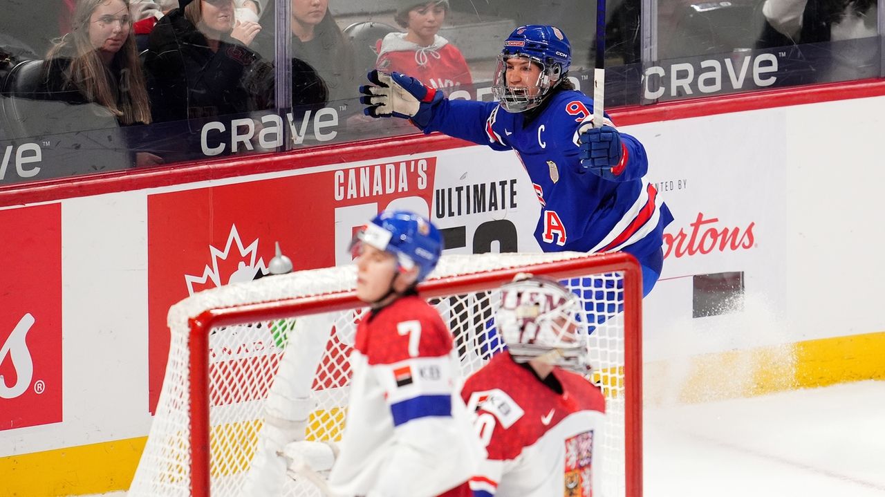 featured image thumbnail for post US beats Czechia 4-1 to set up world junior hockey final against Finland