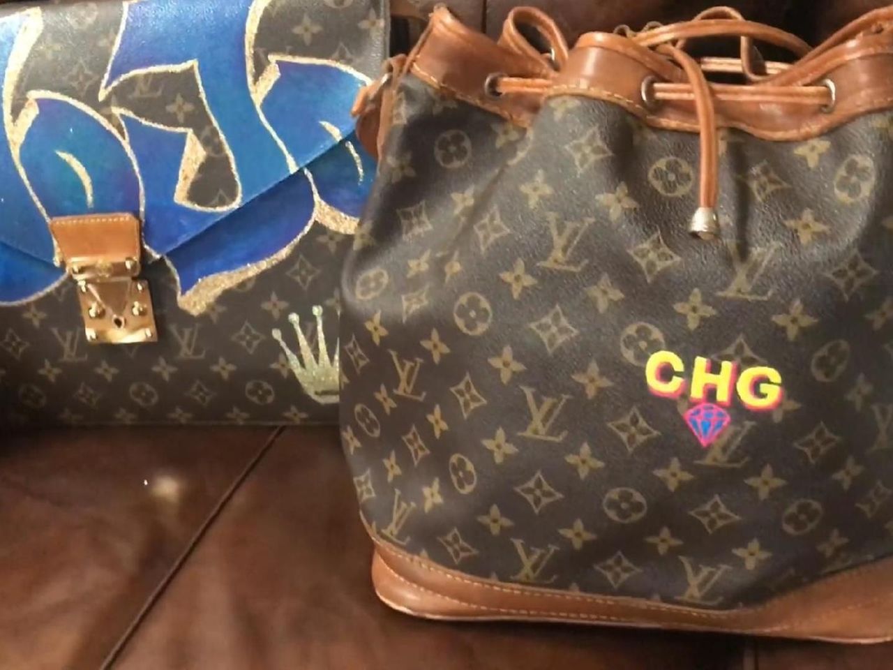 Change Lv leather - Revived Bag Repair and restoration