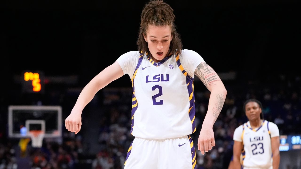 No. 5 LSU beats Alcorn State 112-49 for SEC-record sixth straight 100-point game