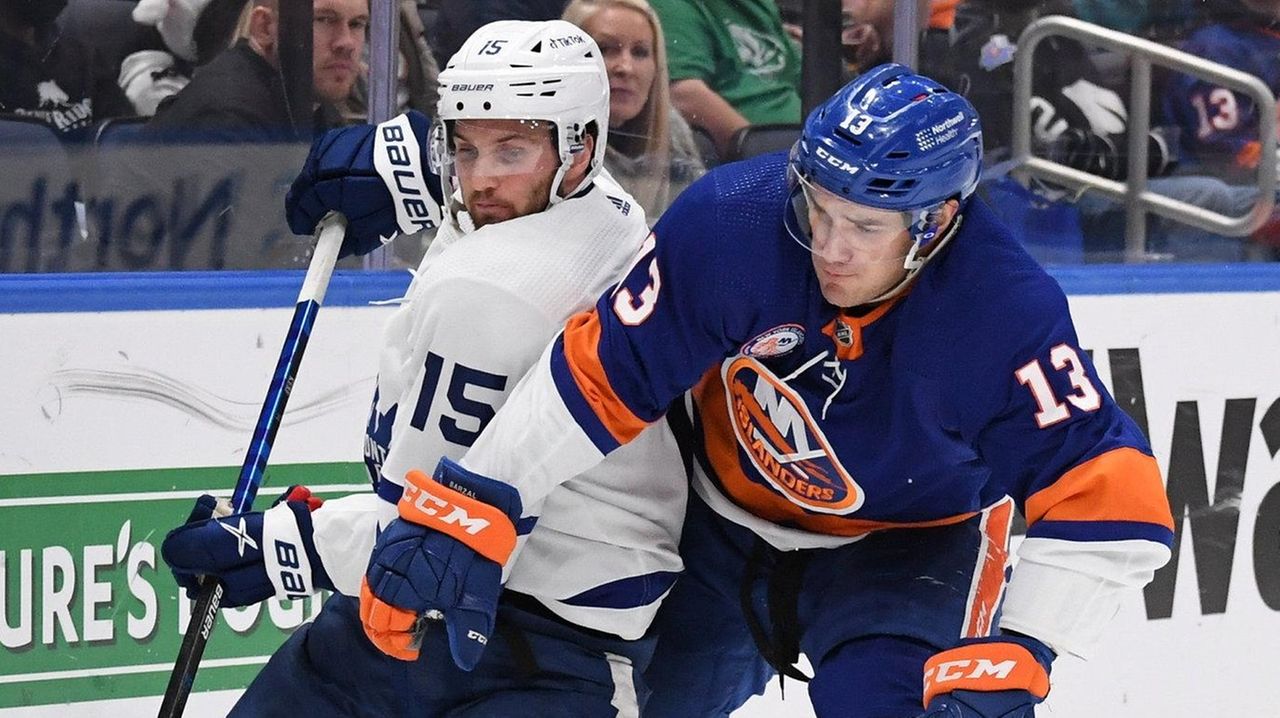 Islanders Shut Out By Maple Leafs At UBS Arena As Slump Continues - Newsday