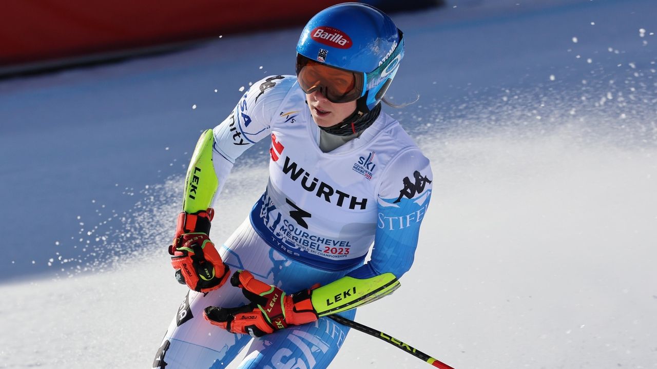 American skier Mikaela Shiffrin wins gold in giant slalom at worlds ...