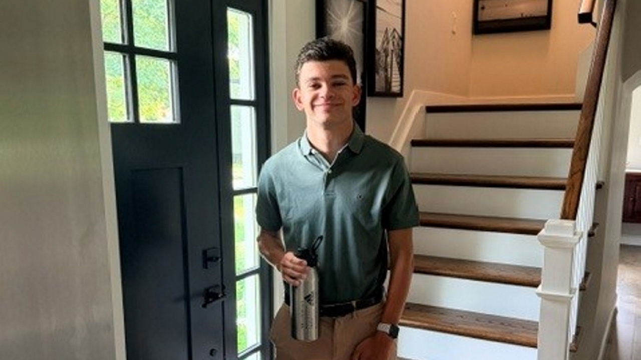 Gavyn Drago, Schüler und Läufer der Mattituck Junior-Senior High School ...