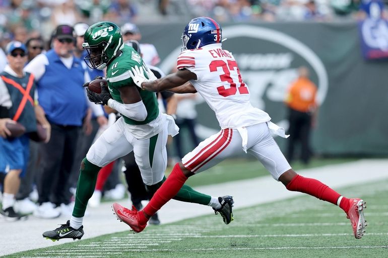 New York Jets' Rashard Davis in action before of a preseason NFL football  game, Friday, Aug. 12, 2022, in Philadelphia. (AP Photo/Matt Rourke Stock  Photo - Alamy