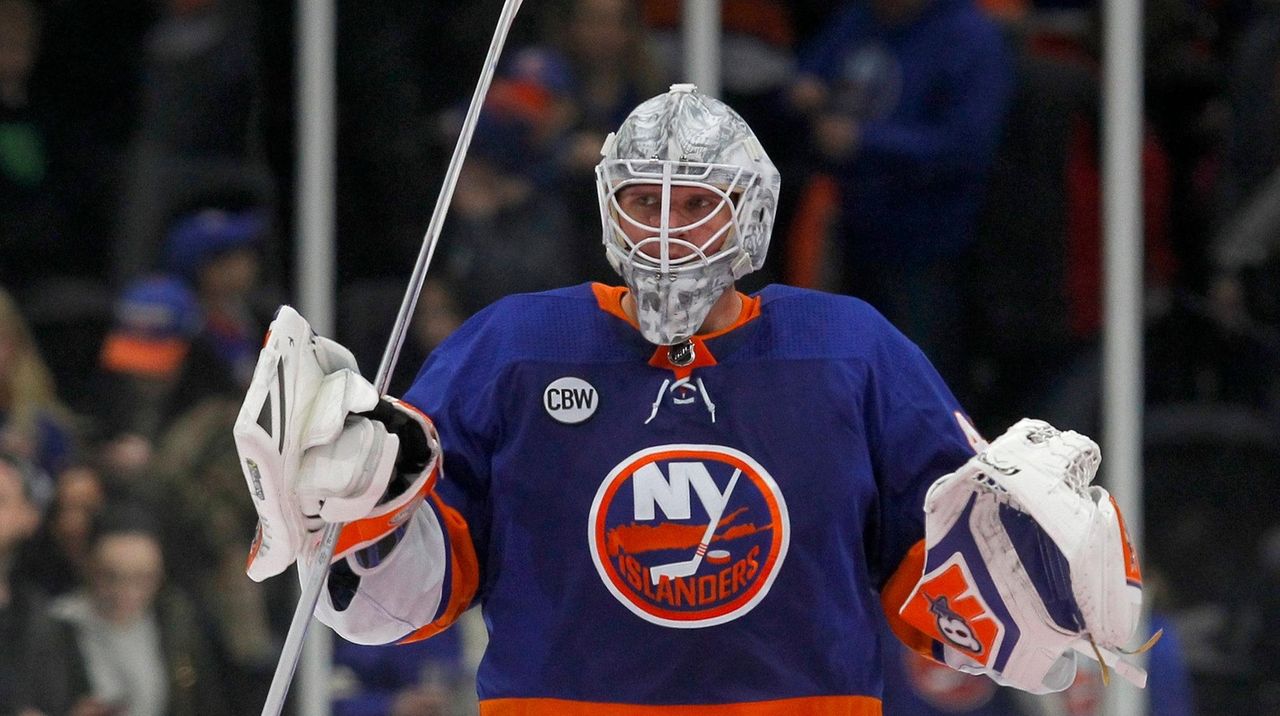 Isles Goalie Robin Lehner Looks In Rhythm Again After Back-to-back Wins ...