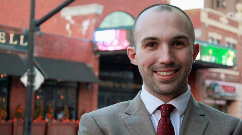 Will Ferraro, 35, of Selden is running on the Democratic...