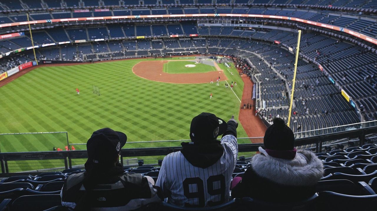 For these Yankee faithful, the nosebleed section suits them just fine