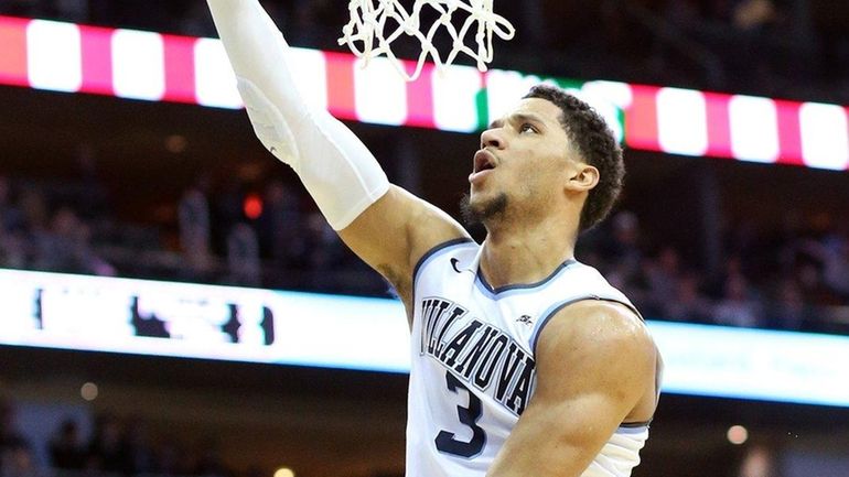 Villanova's Josh Hart goes up for a layup during the...