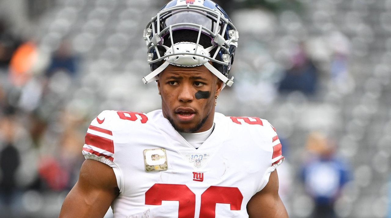 Biggest offseason of his life awaits Giants' Saquon Barkley - Newsday