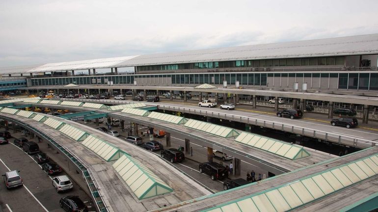 Central terminal at LaGuardia Airport on April 11, 2014.