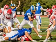 Balanced offensive effort leads Kellenberg football over SJB