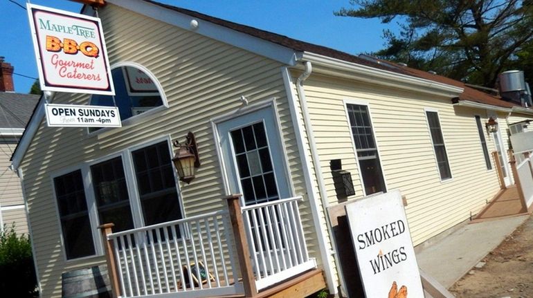 The reopened Maple Tree BBQ in Riverhead is introducing a...