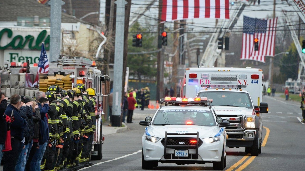 Road closures announced for firefighter’s wake - Newsday