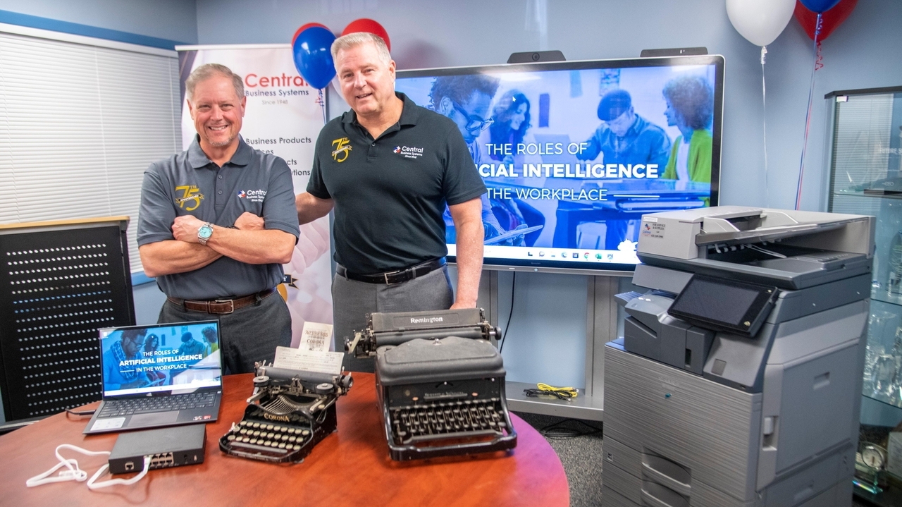 Central Business Systems started with typewriters; now it manages A.I ...
