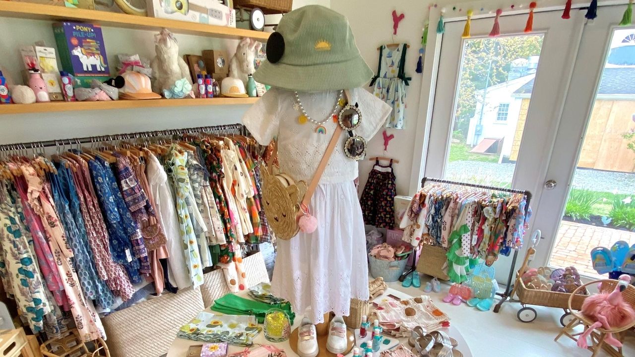 Vintage baby clothing on sale boutique