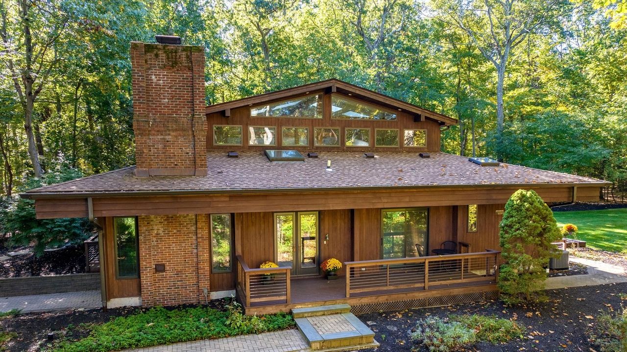 Frank Lloyd Wrightinspired home in Lloyd Harbor on market for 1.65