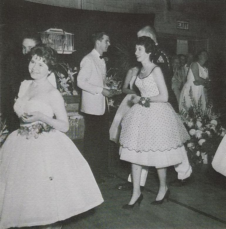 1950s Prom Queen Dress