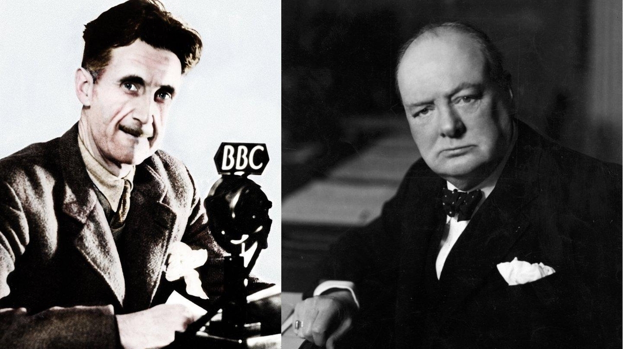 A fresh double portrait of Churchill and Orwell - Newsday
