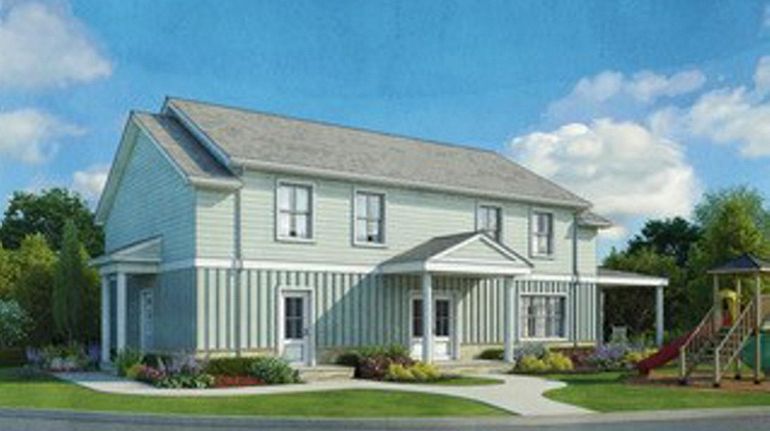 Renderings for Gansett Meadow. Construction will soon begin on two...