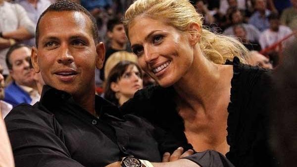 Alex Rodriguez and Torrie Wilson