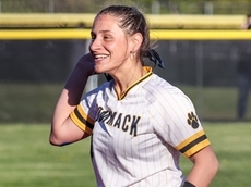 Commack's Kate Schweitzer twirls 18 Ks to defeat Sachem North