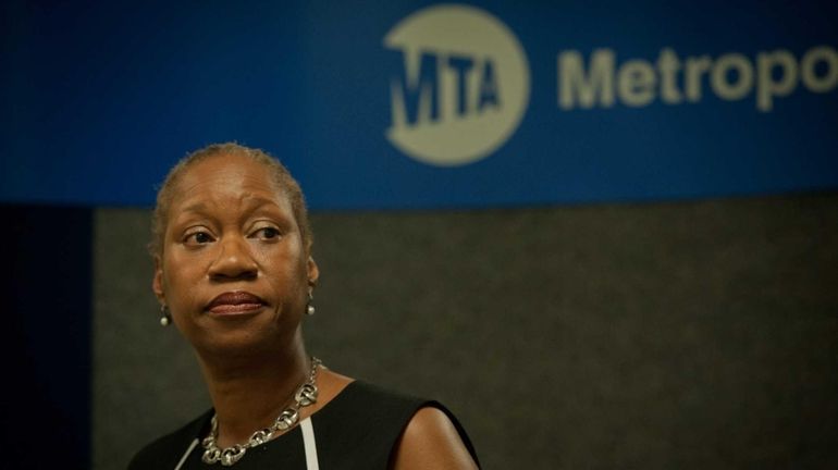 Anita Miller, Metropolitan Transportation Authority (MTA) director of labor relations,...