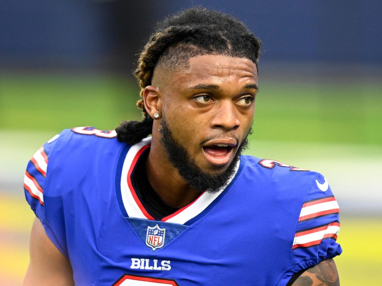 Play for 3  An inspiring message and positive update on Damar Hamlin  uplifts Bills players, coaches, and staff