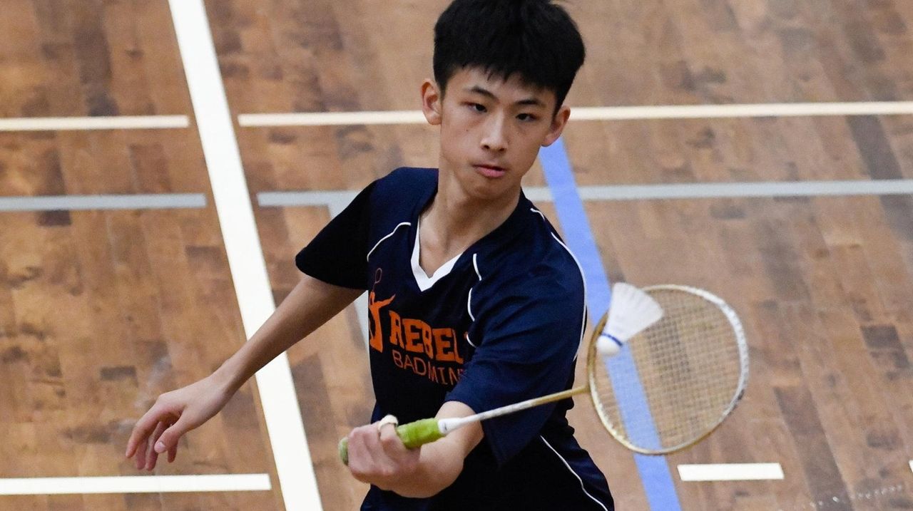Great Neck South sophomore Ryan Wu captures Nassau boys badminton singles title Newsday