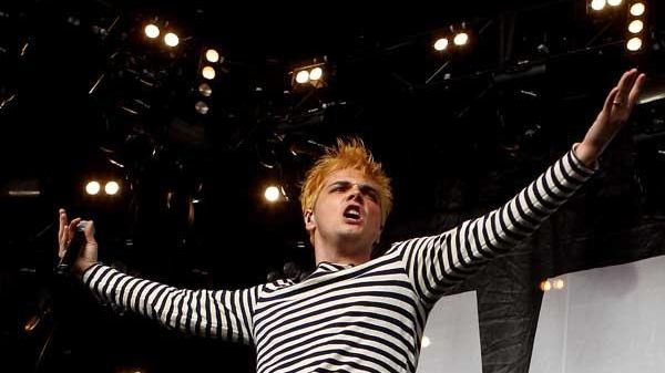 Gerard Way of My Chemical Romance. (Getty)