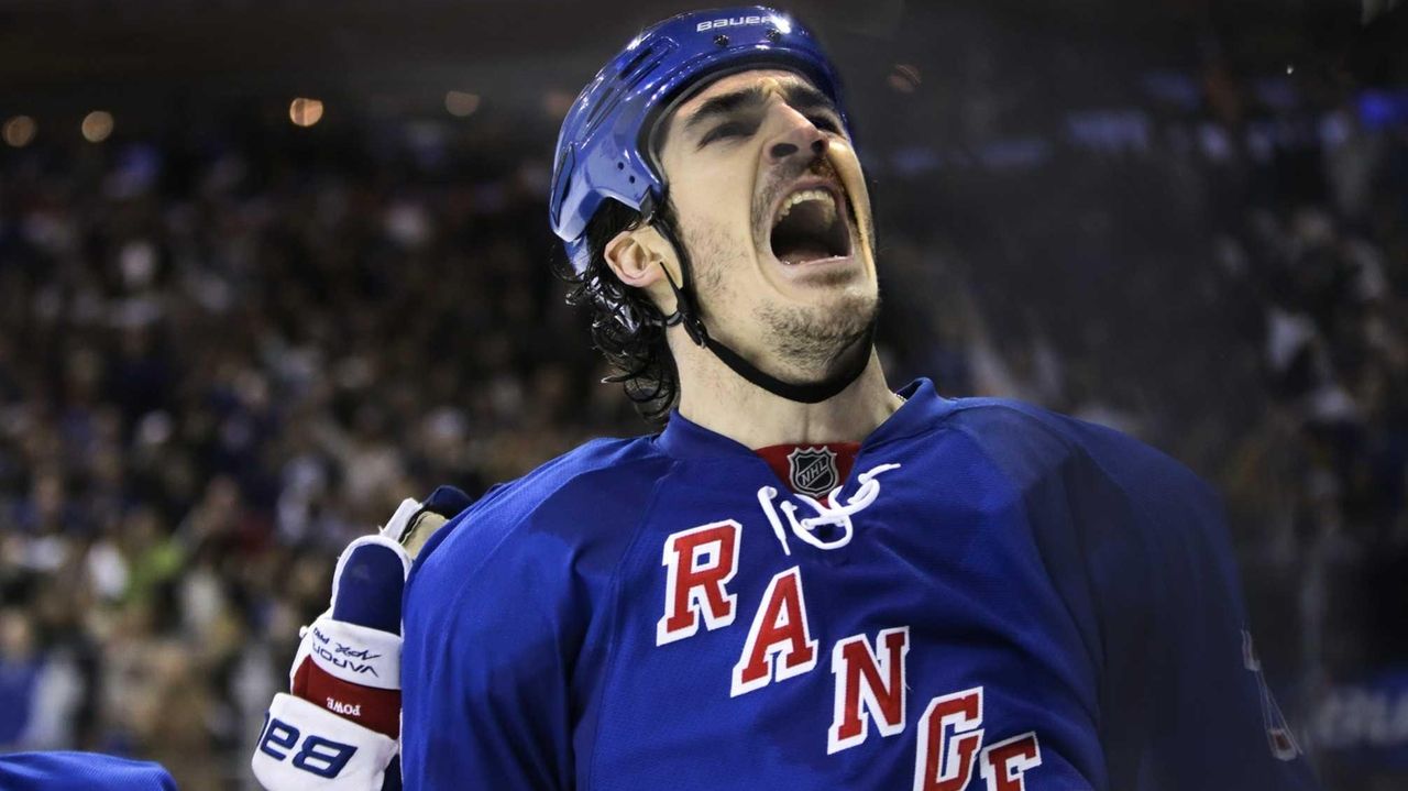 Frustration Boils Over For Rangers Brian Boyle Newsday