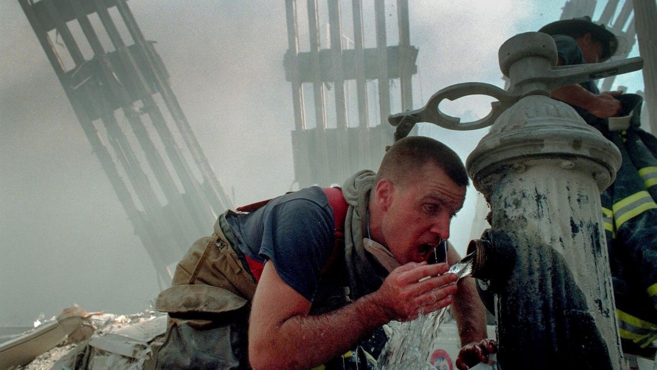 Long Island firefighter and photographer who captured his image at Ground Zero come together for 9/11 anniversary