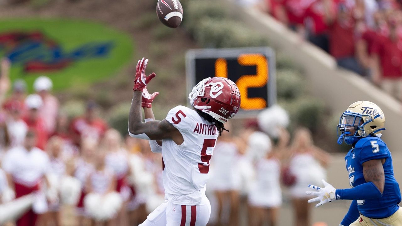 WR Andrel Anthony Will Miss The Rest Of The Season For No. 5 Oklahoma ...