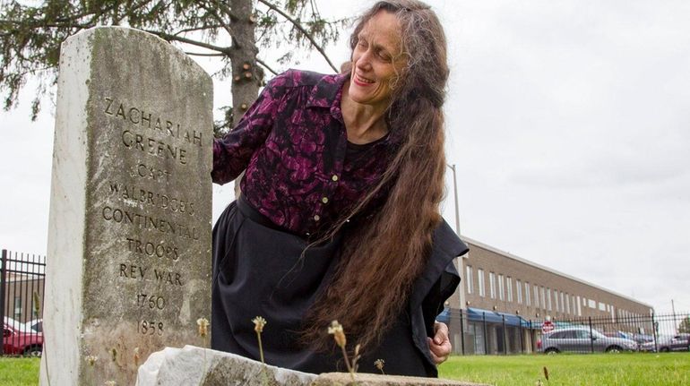 Reine Bethany, Hempstead Village's newly hired historian, is conducting research...