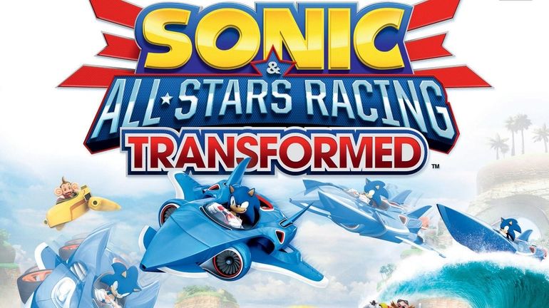 Sonic & All-Stars Racing Transformed features Sonic the Hedgehog and...