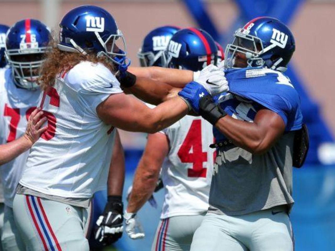 Giants' Wan'Dale Robinson cherishes return to field after tearing ACL -  Newsday