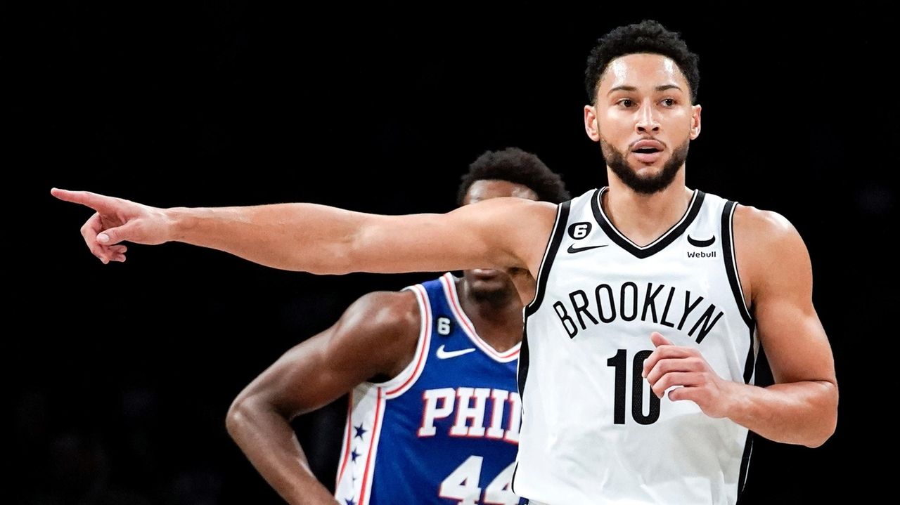 How have Ben Simmons' stats changed since his transition from the  Philadelphia 76ers to the Brooklyn Nets?