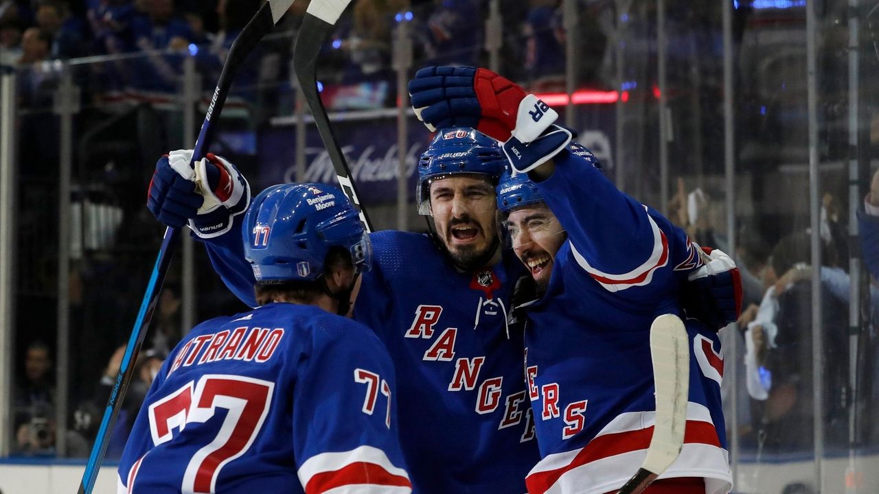 Game 1 Rangers vs. Lightning photos Newsday