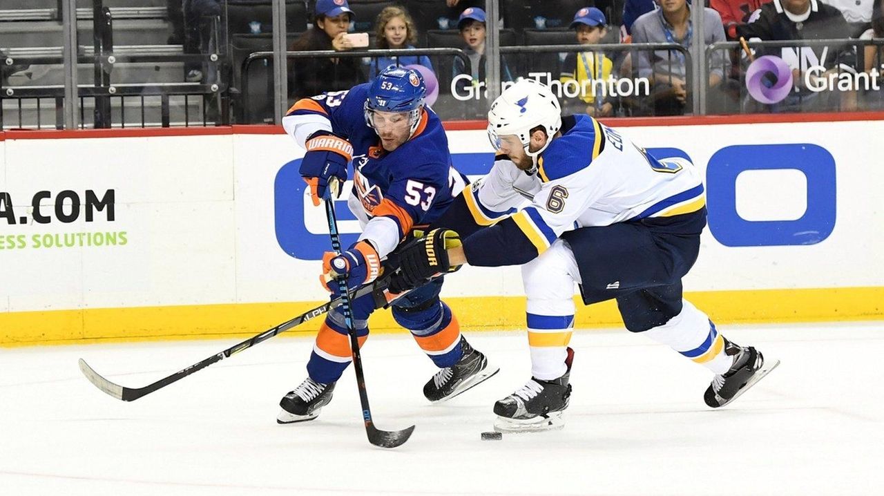 Islanders Rally Late To Earn Point In Shootout Loss To Blues - Newsday