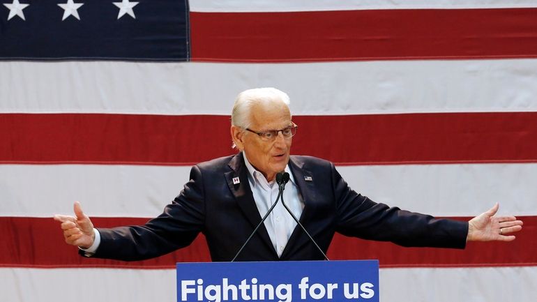 Rep. Bill Pascrell, D-N.J., speaks at Passaic County Community College...