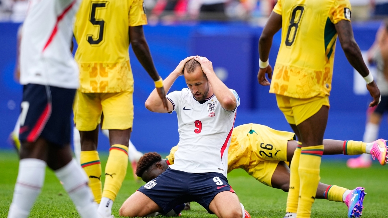 One Extraordinary Photo: England's Harry Kane reacts to a missed
