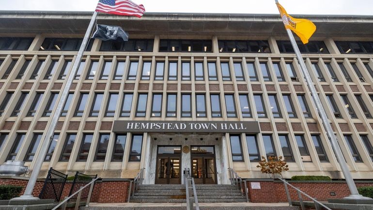 Hempstead Town Hall.