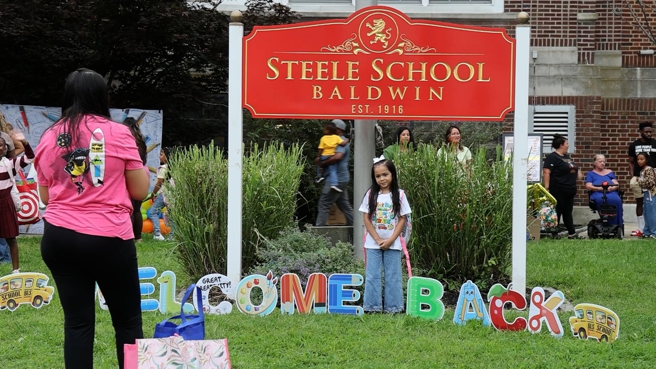 First day back at LI school, 1 of 49 returning Wednesday