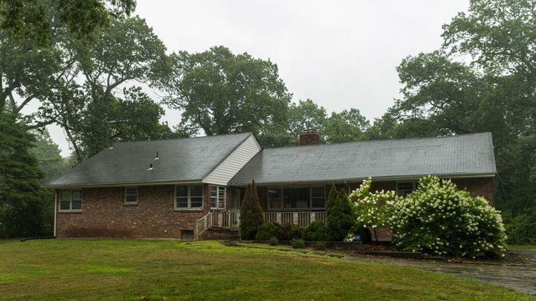 The Coltrane house on Candlewood Path in Dix Hills on Aug. 7: