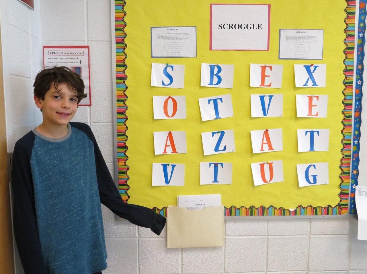 Our class scores points by playing Scroggle - Newsday