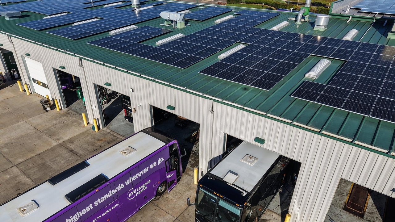 Hampton Jitney invests in solar microgrid - Newsday