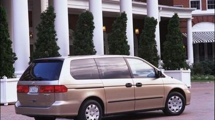 The sliding doors on minivans, including the 2000 Honda Odyssey,...