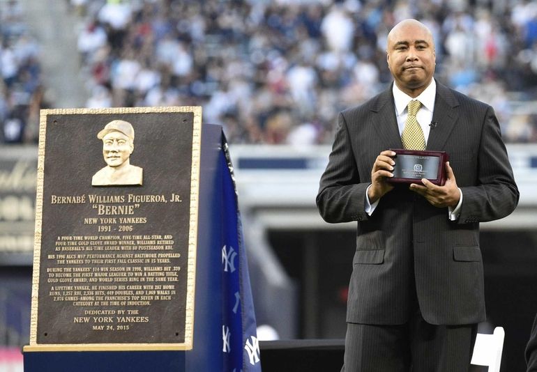 Yankees retire Bernie Williams' No. 51, his plaque unveiled in Monument  Park - Newsday